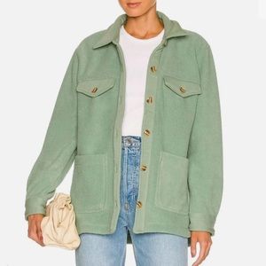 Blank NYC Revolve Fleece Shacket Oversized
